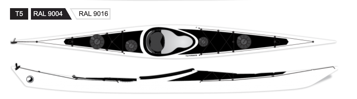 Tiderace Pace Action sea kayak carbon- used - Image 2